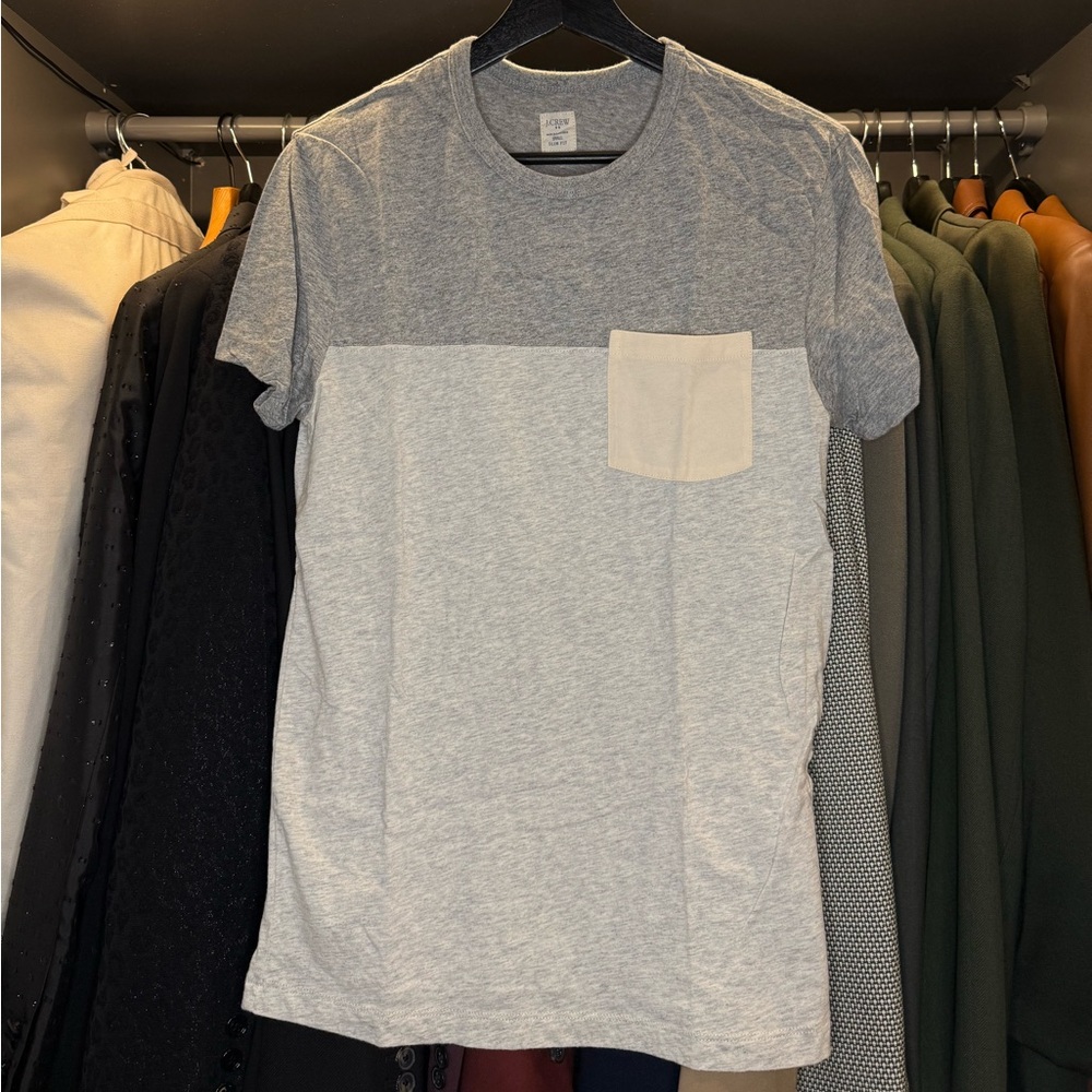Men’s J. Crew Slim-Fit 100% Cotton Short-Sleeved T-Shirt